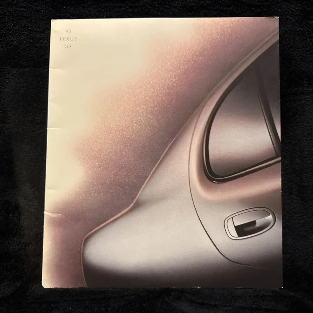 Vintage 95 Lexus GS Sales Brochure